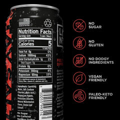 LMNT Sparkling Electrolyte Drink - Watermelon Salt | 12-Count
