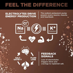 LMNT Zero Sugar Electrolytes - Chocolate Salt | Drink Mix | 12-Count